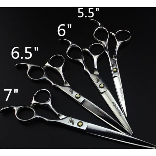 5.5"/6"/6.5"/7"inch Cheap Human Hair Cutting Scissors/Shear for Barbers, Hair Scissors Hairdressing ShearsDroshiipping