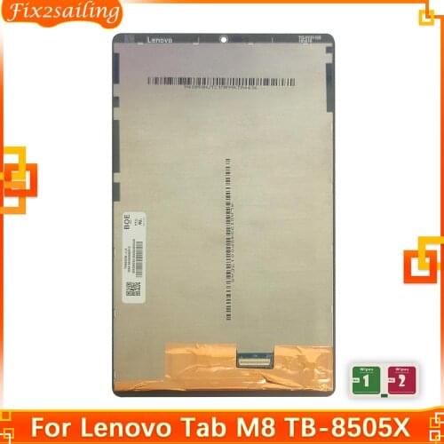 New 8.0" inch LCD replacement For Lenovo Tab M8 PRC ROW TB-8505X TB-8505F TB-8505 LCD Display Touch Screen Digitizer 100% Tested