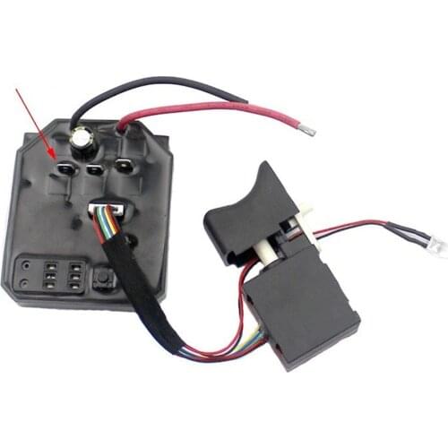 18V Control Board 21V Switch 5.2*6.2CM Black Brushless For Angle Grinder