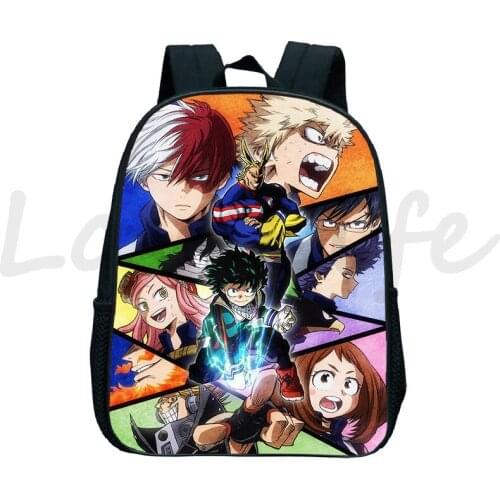 My Hero Academia Backpack Beautiful Bookbag School Bags Children Rucksack Pattern Kindergarten Backpack Kids School bag Mochila