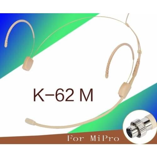 Brand New Omni-directivity Radio Headset Microphone for For MiPro Wireless Belpack Transmitter - 4pin Mini Lock