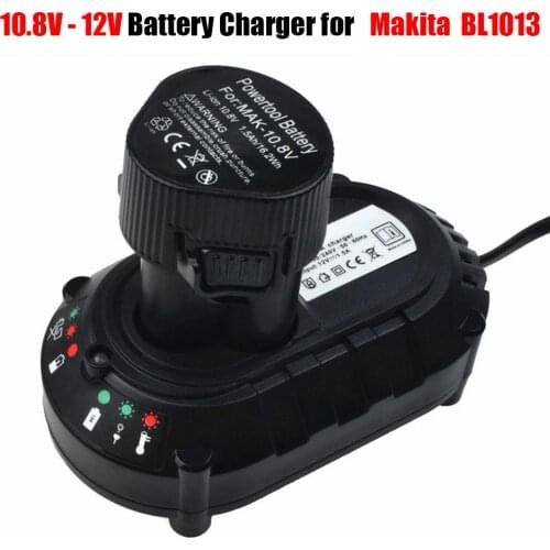 Replacement Battery Charger for Makita BL1013 BL1014 10.8V 12V Li-ion Battery DC10WA Electric Drill Power Tool EU UK AU US Plug
