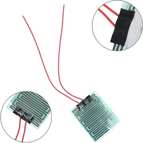 1pc 4V Heated Warmer Pads Sheet Element Film Electric Heating Pad For Head Massager Heated Insole