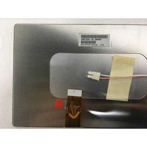 7 inch LCD screen Original A070FW03 V1 V2 V3 V4 V8 A070FW03 V.D Car DVD Navigation Screen