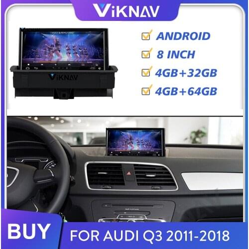 Android car radio for Audi Q3 2011 2012 2013 2014 2015 2016-2018 car audio multimedia player stereo receiver GPS navigation head