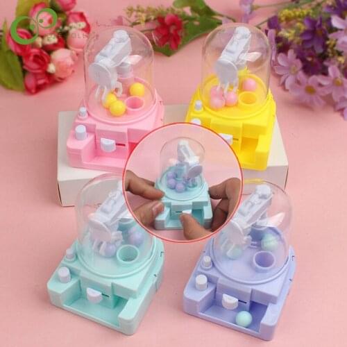 Children Small Candy Catching Machine Mini Catching Ball Doll Machine Capsule Candy Machine Home Shopping Mall Puzzle Toys DDJ