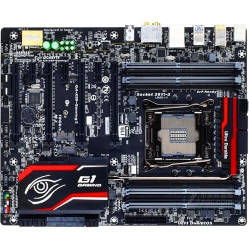 For Gigabyte GA-X99-Gaming 5 Original Used Desktop Motherboard X99-Gaming 5 X99 LGA 2011-V3 DDR4 SATA 3 USB3.0 ATX
