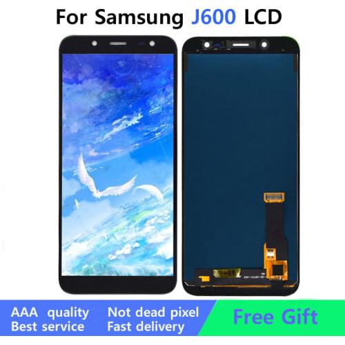 For Samsung Galaxy J6 2018 J600F J600G Super AMOLED LCD For Samsung J6 2018 Original LCD Touch Screen Assembly Replacement Parts