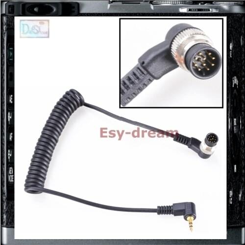 2.5mm Remote Shutter Release Cable Connecting Cord For Nikon D810 D700 D800 D300S D300 D200 D4 D3X D3S D2 As 1N N1 DC0 Cable B