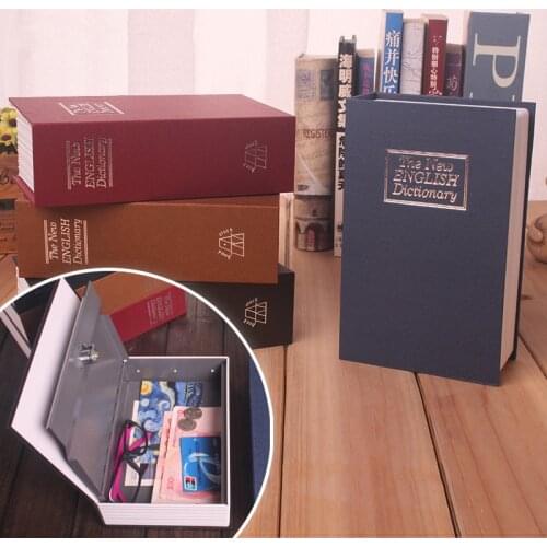 Hidden Storage Book Box Mini Storage Tank Creative Change Box Dictionary Book Insurance Box Simulation Dictionary Safe Book Box