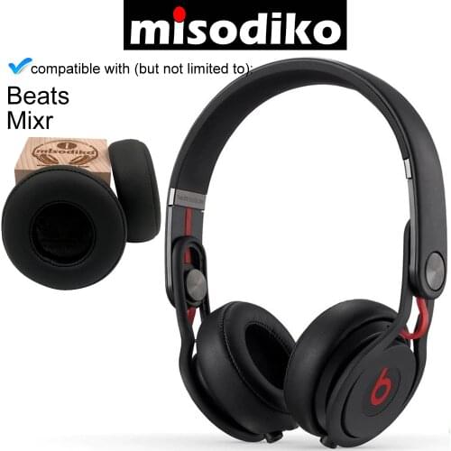 Misodiko Replacement Ear Pads Cushion Kit - for Beats by Dr. Dre Mixr Wired On-Ear Headphone, Repair Parts Earpads