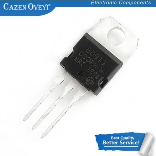 10pcs/lot BD911 BD911 TO-220 In Stock