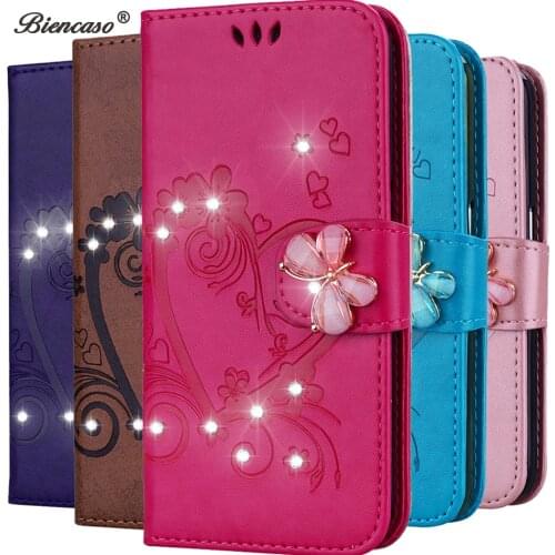 Rhinestone Flip Wallet Cases For Huawei P40 Lite P30 Pro Honor 7S 8A 8X Y5 Lite Nova 5T P Smart 2019 PU Leather Diamond Cover
