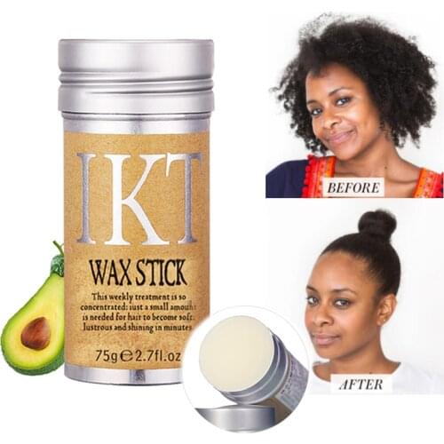 75g Hair Wax Edge Control Gel Stick Slay Thin Baby Perfect Hair Line Styling Smooth Frizziy Hairs Non Greasy No Residues Tools