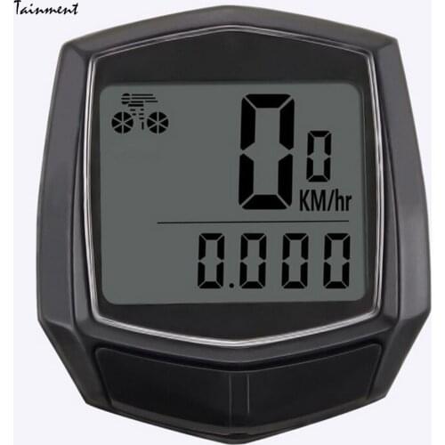 Multi-functional Bike Computers Waterproof Wired Cycling Odometer MTB Bike Stopwatch LED Digital Bicycle Speedometer Odometer