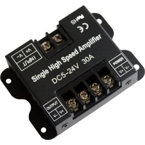 LED amplifier 12V24 monochrome light with light bar advertising word signboard power relay extended synchronous dimming control