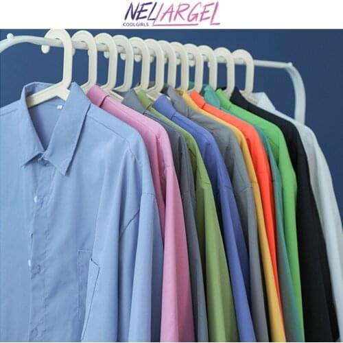NELLARGEL Womens Long Shirts