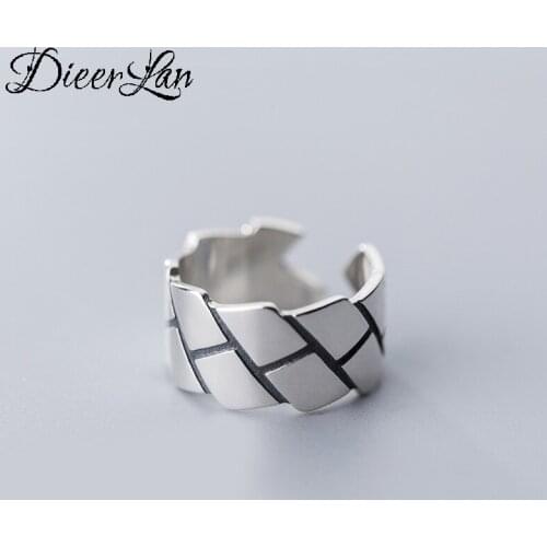 New Silver Color Geometric Rings for Women Adjustable Size Rings Fashion Wedding Jewelry Anillos Mujer 2021