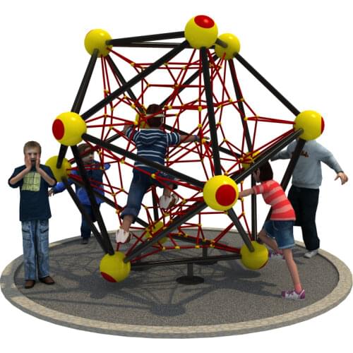 Manufacturing customized Outdoor physical play Series CE,ISO,TUV children Net Rope Climbing equipment FX17920