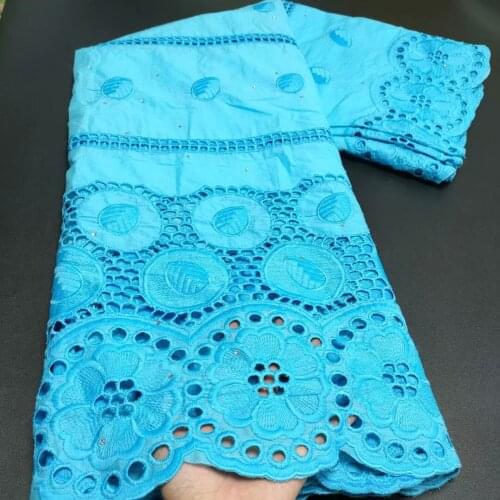 Swiss Voile Lace In Switzerland Dubai Fabrics 2021 High Quality Soft Swiss Lace Fabrcs Latest African 100% Cotton Fabric 5Yards