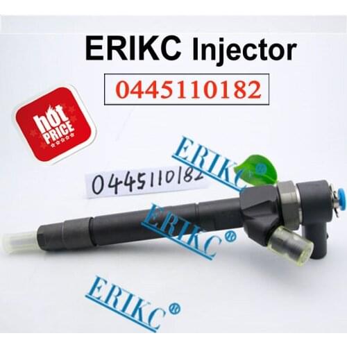 ERIKC 0445110182 Diesel Common Rail Injection 0445 110 182 Auto High Pressure Fuel Nozzle Injector 0 445 110 182 for Mercedes