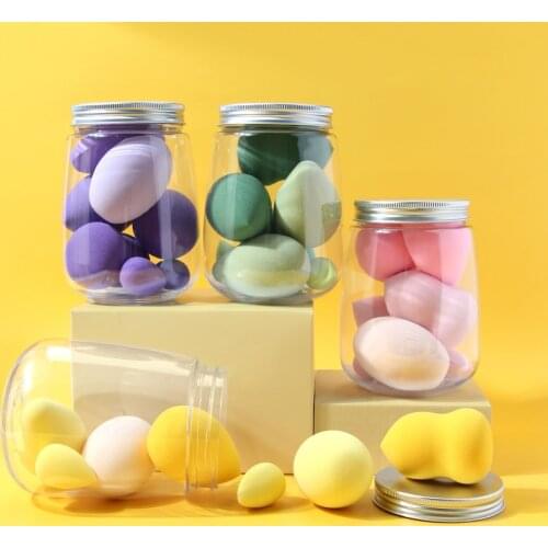 7Pcs/Set Makeup Sponge Professional Cosmetic Puff Blending Face Liquid Foundation BB Cream Soft Water Foundation Sponge For Face