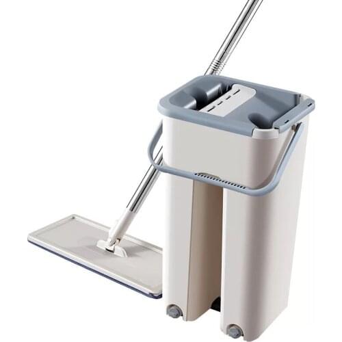 Spray Magic Automatic Spin Mop Avoid Hand Washing Ultrafine Fiber Cleaning Cloth Home Kitchen Wooden Floor Lazy Fellow Mop