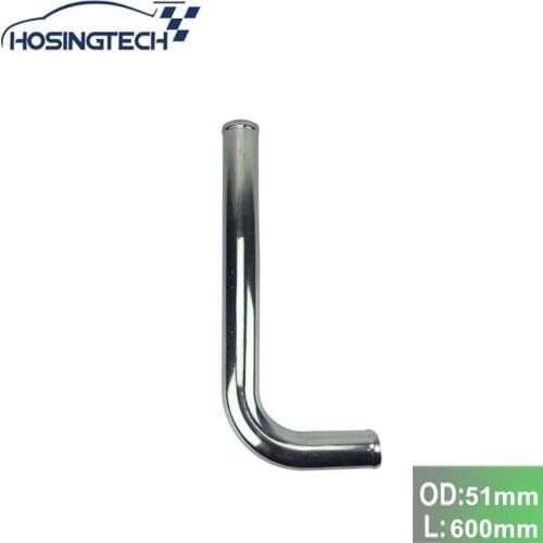 HOSINGTECH-Universal Car High Flow diameter 2'' 51mm Pipe length 600mm Cold Air Intake Tubes System