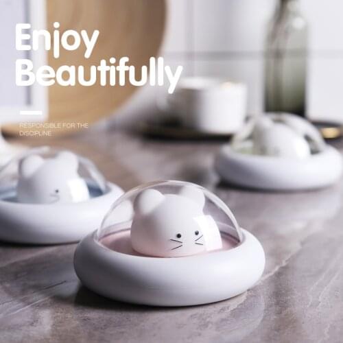 USB Charging Night Light Small Hamster Children Touch Pat Light Color Light Bedroom Children Bedside Lighting