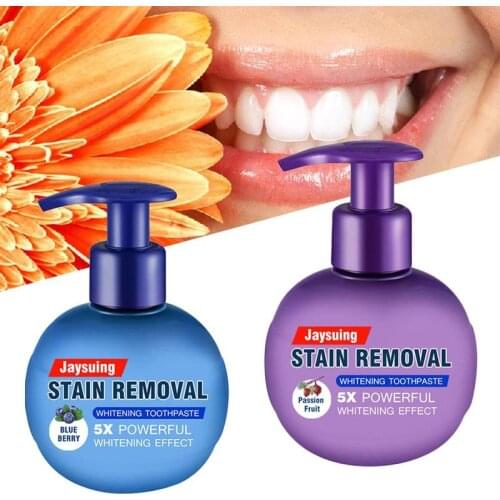 Squeezer toothpaste Whitening teeth 220 g stain reducing gel Toothpaste Natural stain remover dental care