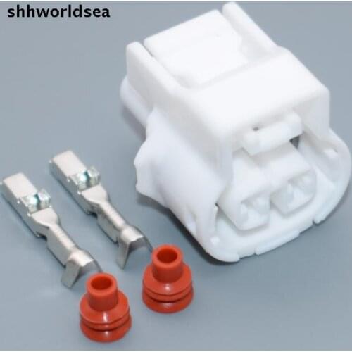 Worldgolden 5/30/100sets 2.2mm 2pin auto socket connector