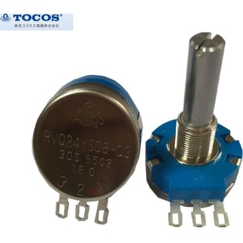 1pcs 100% Made in Japan RVQ24YS08-03 30S axis electric scooter potentiometer B502 effective angle 45C