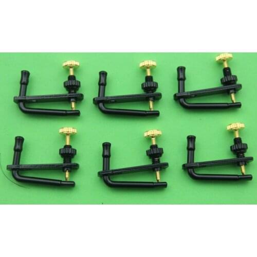 100pcs New Good Brand black violin String Adjuster fine tuners 3/4-4/4, Violin Parts Accessories