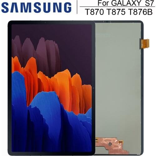 11.0" For Samsung Galaxy Tab S7 LCD Display Touch Screen Digitizer Panel Assembly For Samsung Tab s7 SM-T870 lcd T875 T876B lcd