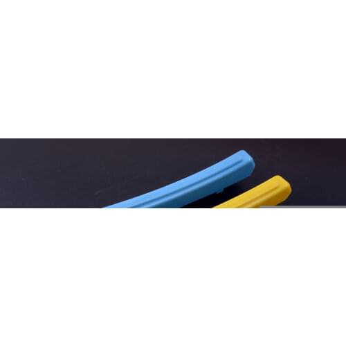 3pcs ABS Three Color M Net Front Center Grille Grill Cover Trim Stickers Strips Fit for Volvo S90 V90 2017 2018 2019