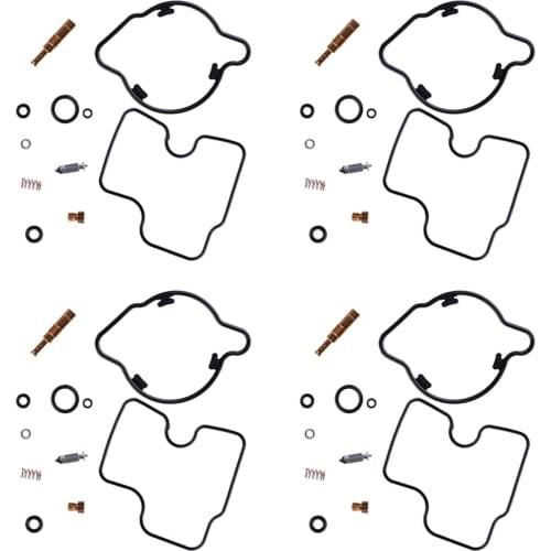 4 Sets Carburetor Repair Kit Rebuild Set Accessories Motorcycle Fit for Honda CBR900RR SC33 BJ 1996 1997 1998 1999