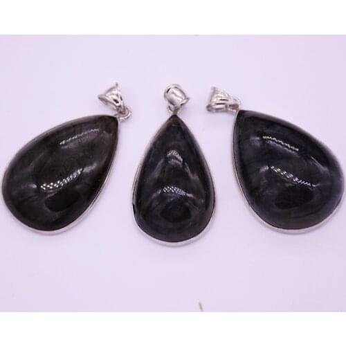 5ps Copper Bezel natural stone pendant for necklace men crystal quartz point healing labradorite pendant for women jewelry party