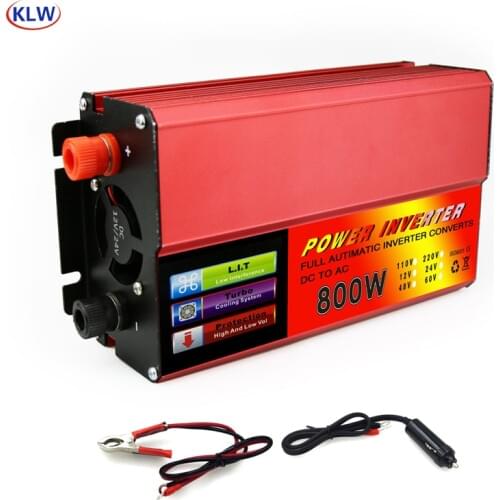 800W Inverter DC 12V 24V to AC 220V 110V USB Auto Power Inverter Adapter Charger Voltage car Converter