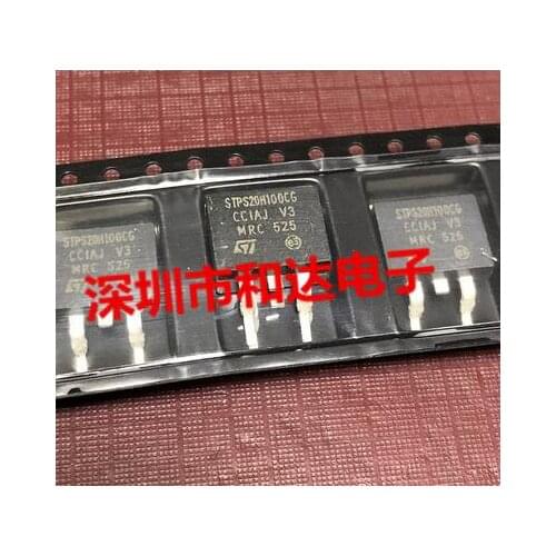 Free shipping 50PCS STPS20H100CG TO-263 100V20A