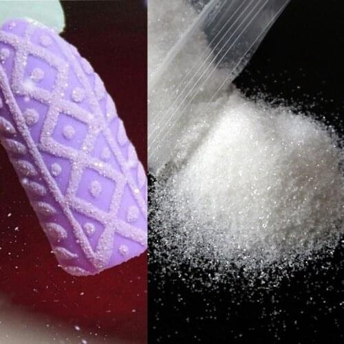 Shiny Nail Glitter Powder Candy Sugar Coating Effect Transparent White Colorful Pigment Dust Decorations Nail Art Accessories