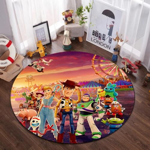 Disney Toy Story Buzz Lightyear Boys Girls Bedroom Gift Decor Kid Game Anti Slip Floor Mats Bathroom Door Living Room Carpet Rug