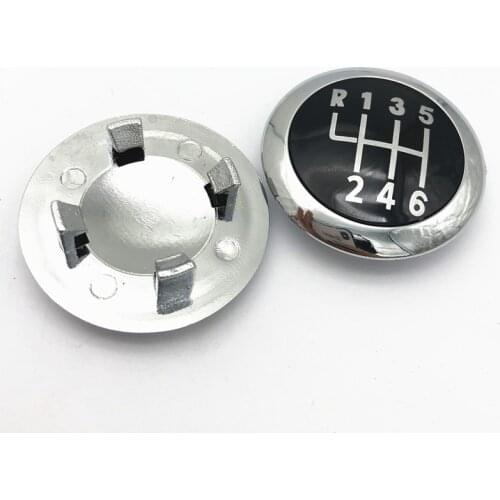 5/6 Speed For VW Volkswagen Passat B6 2005-2011 Car Styling Manual Gear Shift Knob Emblem Shifter Lever Stick Cap Top Cover