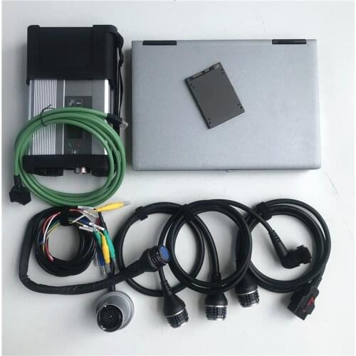 MB vehicle diagnostic repair tool+Laptop D630 2020.12V Software for Mb Star C5 360G SSD SD Connect Compact 5 obd2 diagnosis tool