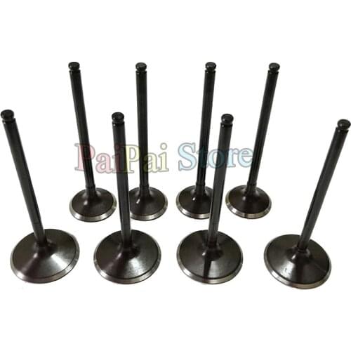 Polaris RZR 1000 RZR 900 Set of 8 Head Cylinder Intake Exhaust Valves 2014 2015 2016 2017 2018 2019 2020