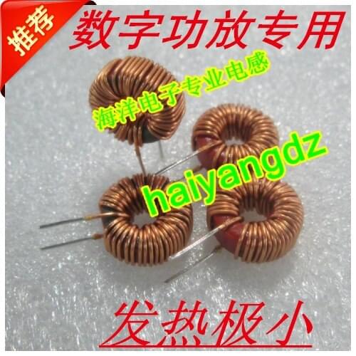 5pcs/13mm 10UH 5A 0.6 Line Annular inductance Red ash ring inductors