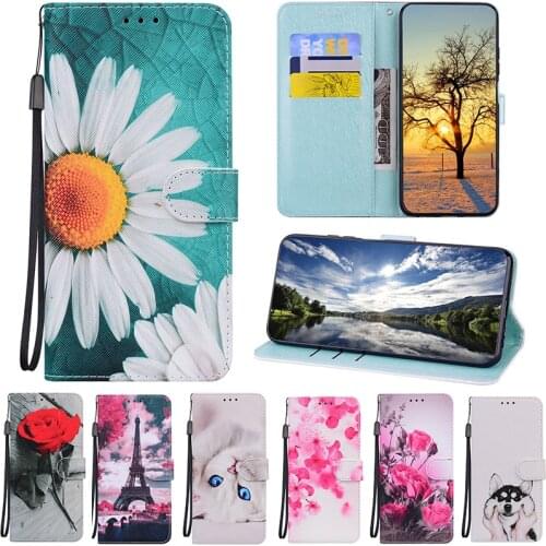 Flower Wallet Flip Leather Case For Samsung Galaxy J2 Prime J4 J6+ J8 A6 A7 A8 A9 Plus 2018 A5 J3 J5 J7 2017 2016 Cover