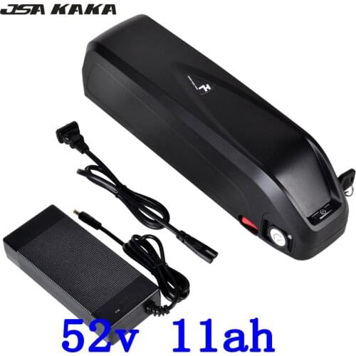 52V 51.8V Electric Bike Battery 52V 10Ah 11Ah Lithium Battery use samsung cell for 48V 500W 750W 1000W motor with 2A charger