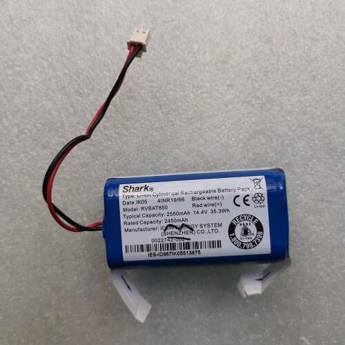 Original 14.4V 2550mah battery for shark RVBAT850 IK05 batteries