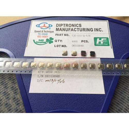 Original new 100% import DIP TJG-533-S-T/R touch switch Q5 A4L import car remote control button