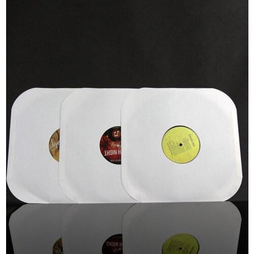 10Pcs 12'' 12 Inch Kraft Paper Bag PE Vinyl Record LP LD Record Paper Bags Record Sleeves Outer Cover Container